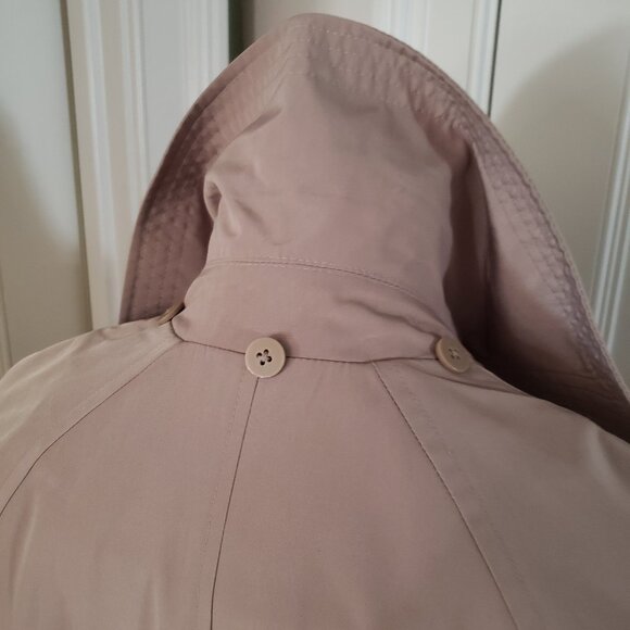 London Fog cozy trench raincoat waterproof - Picture 10 of 16